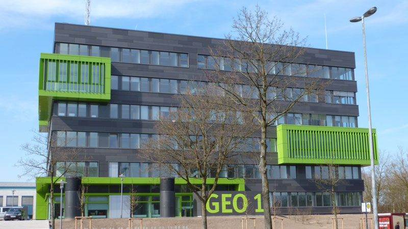 DGNB-Zertifizierung eines Neubaus der WWU Münster: Institutsgebäude Geographie (GEO I)