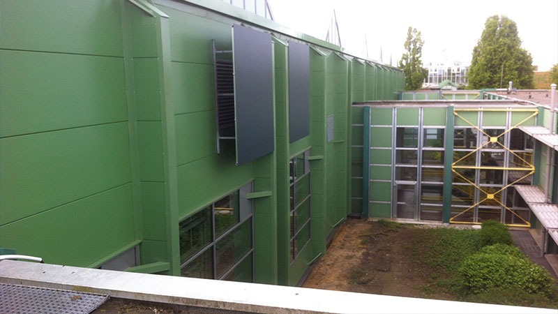 Sanierungsprojekt TechnologieZentrumDortmund: „Grüne Halle“