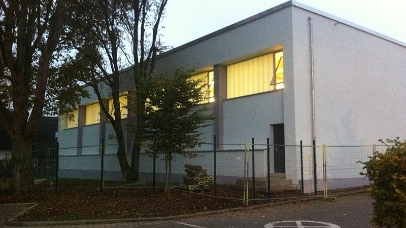Energetische Sanierung einer Turnhalle in Dortmund